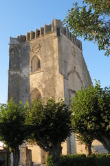 Obraz premium Charente-Maritime- Marsilly - Clocher de l'Eglise Saint-Pierre