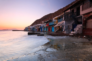 Klima, Milos island, Greece.