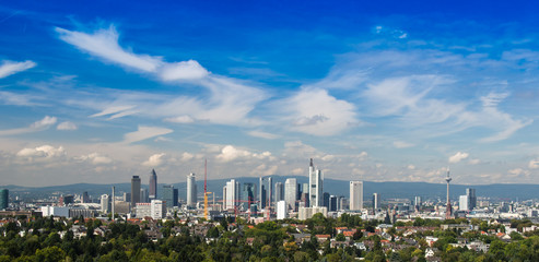 The City of Frankfurt am Main, Germany