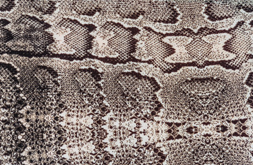 texture of fabric striped snake leather
