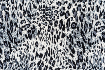 texture of fabric stripes leopard