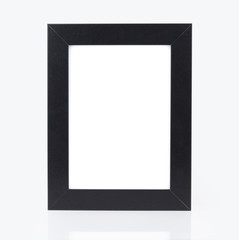 photo of black picture frame