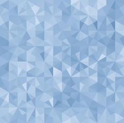 Blue Triangle Abstract Background