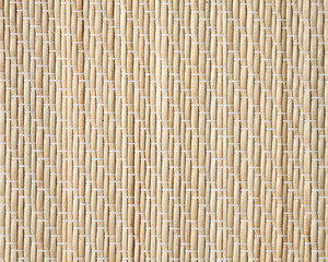 Bamboo mat, closeup detailed background photo texture