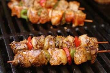 Gegrillter Spieß