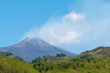 Naklejka na ściany i meble Mount Etna