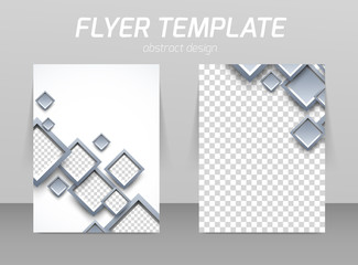 Flyer back and front design template