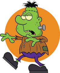 Cartoon Frankenstein
