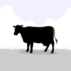 Cow Silhouette