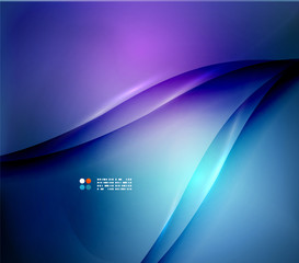 Blue blurred colors abstract background