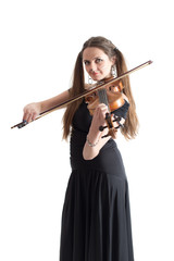 Fototapeta premium Violinist girl