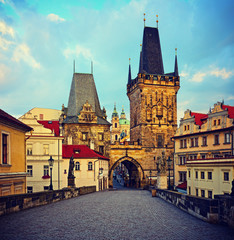 Prague ,Charles bridge