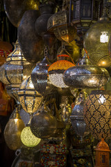 Fototapeta na wymiar Oriental lamps