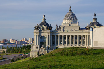 Fototapeta na wymiar Beautiful building in Kazan