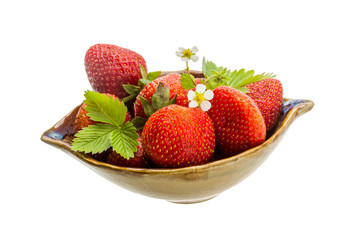Ripe strawberry