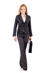 Woman businesswoman in business concept