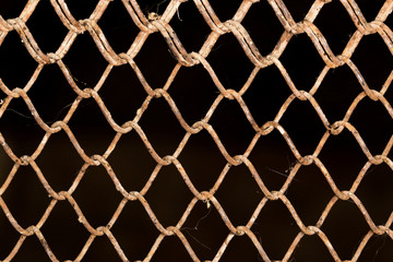 Naklejka premium Background of the metal mesh