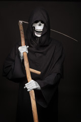 Halloween character: grim reaper