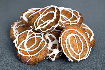 cookies on the kitchen table