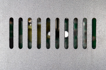 background of metal fence