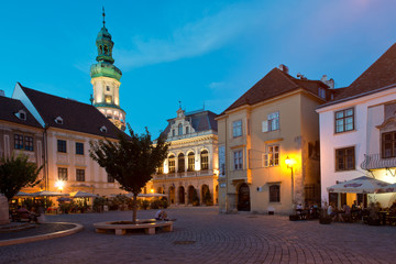 Fototapeta premium Główny plac w Sopron