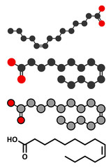 Vitamin K (K1, phylloquinone, phytomenadione) molecule.