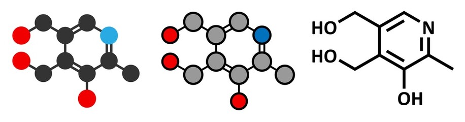 Vitamin K (K1, phylloquinone, phytomenadione) molecule.