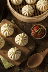 Steamed BBQ Pork Asian Buns © Brent Hofacker