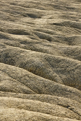 Dried mud waves from Mud Volcanoes Buzau Romania