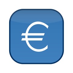 Euro dans un bouton