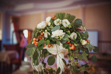 Bouquet flower in vase
