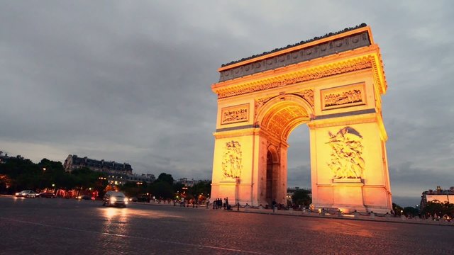 Paris, Etoile Roundabout