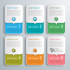 Infographics Web Banner & Label Design