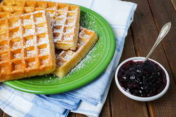 Belgium waffles