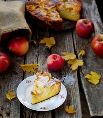 apple sour cream pie