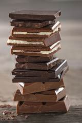 Piles of chocolate3