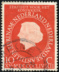 stamp printed in Netherlands Antilles