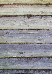 Obraz premium Parallel wooden logs texture background