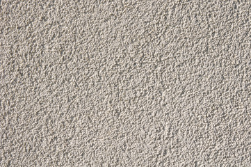 White relief plaster on wall closeup