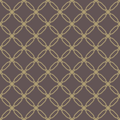 Geometric Seamless Vector Abstract Pattern