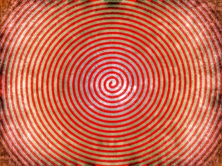 roter Spiralformhintergrund...