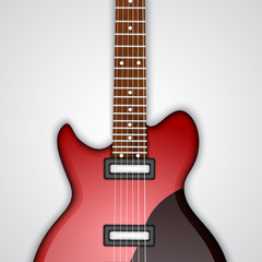 Obraz na płótnie Canvas Electric guitar