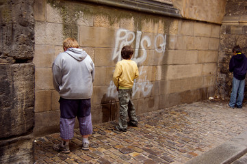 Street vandalism