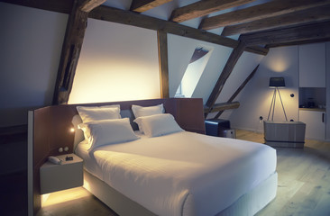 luxury room in hotel