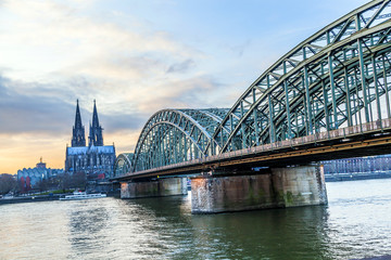 Cologne Cathedral and skyline, Germany