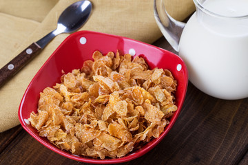 Cornflakes and milk