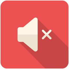 Obraz premium Mute icon
