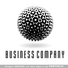 logo, sphere, abstract, computer, concepts, circle