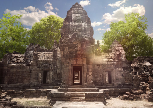 Chau Say Thevoda Angkor Temple, Siem Reap, Cambodia