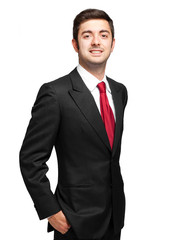 Isolated confident manager